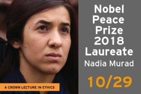 2018 Nobel Peace Prize winner coming to Duke Oct. 29